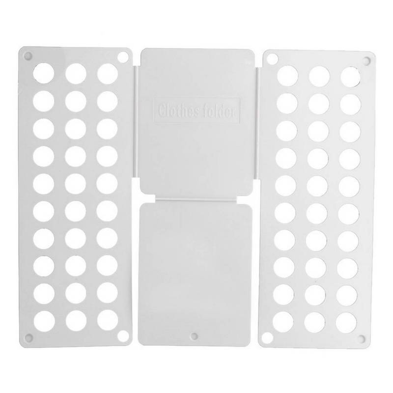 Doblador De Ropa De Plástico Tabla Plegable Para Doblar Prendas Placa  Tablero 59 X 70 cm Blanco - AliExpress
