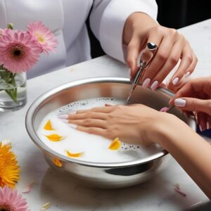 BOWL PARA MANICURA  DELUXE DE 28 CMS