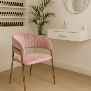 SILLA DIVA COLOR ROSA