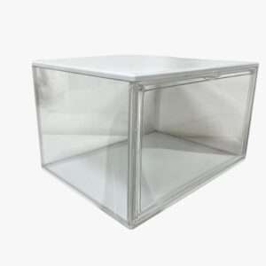 CAJA DE ZAPATOS CON BASE BLANCA