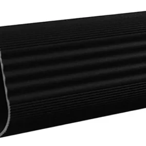 TUBO DE ALUMINIO NEGRO PARA CLOSET 3 METROS