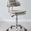 SILLA RELAX CROMADA GRIS