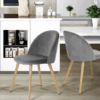 SILLA VELVET GRIS