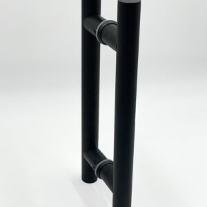 Jalador Tipo H Redondo de 30cm Negro