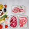CONTENEDOR PARA CARNES DE 3 NIVELES
