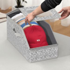 Caja de Tela para Almacenar Gorras