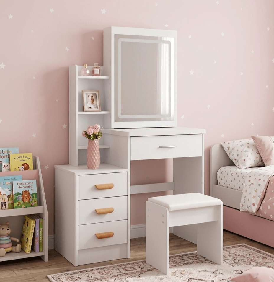 Mueble Vanity para niña