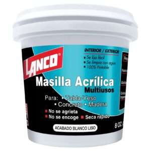 LANCO 1/16 MASILLA BLANCA