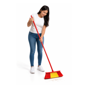 ESCOBA ECONOMICA DE COLORES