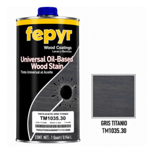 TINTA ACEITE GRIS TITANIO LITRO