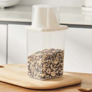 CONTENEDOR DE CEREAL CUADRADO TAMAÑO PEQUEÑO